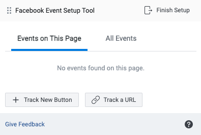 Facebook Ads Manager Event Setup Tool