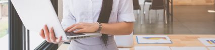 Woman on laptop