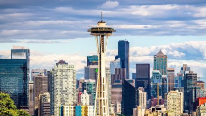 Seattle downtown city skyline