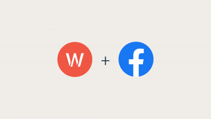 Wpromote Logo + Facebook Logo