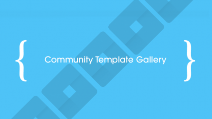 community template gallery
