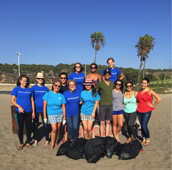 beach cleanup