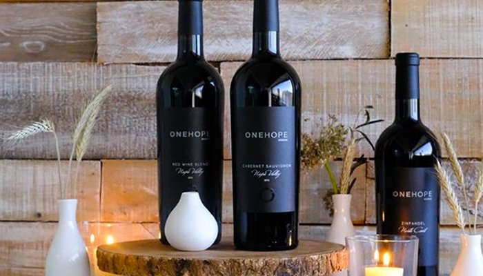 ONEhope wine bottles