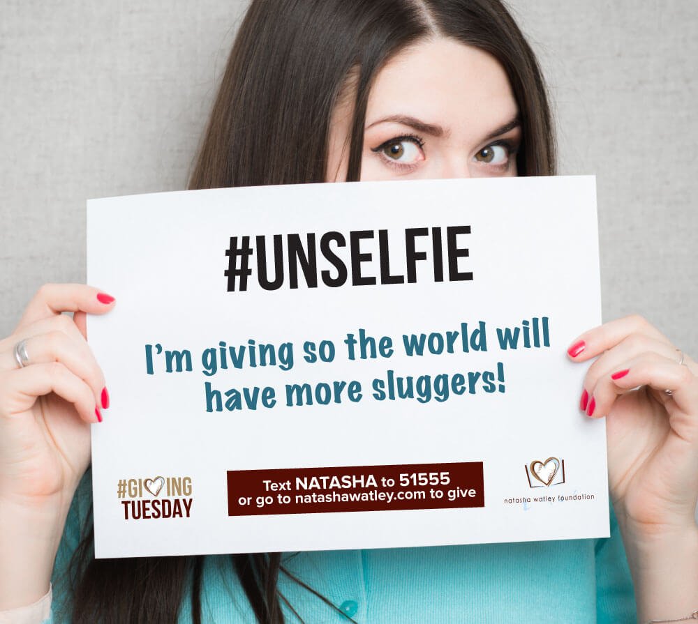 Example of #Unselfie