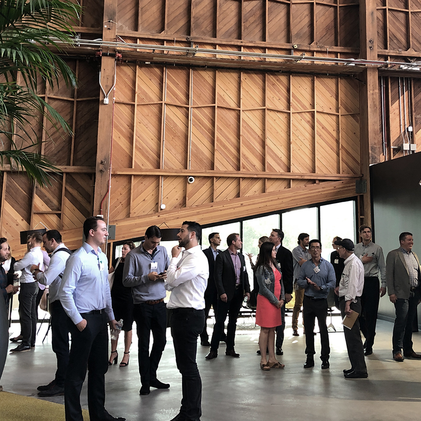 Wpromote event at Google spruce goose hangar