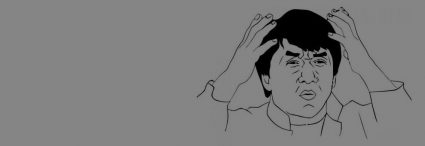Illustration of man with his hands on his head