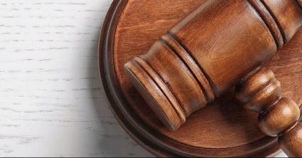 Wooden gavel