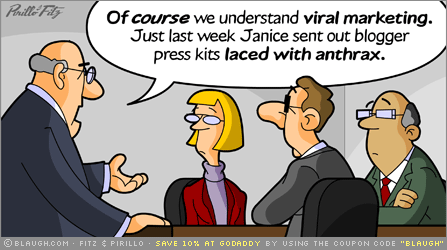 viral-marketing cartoon