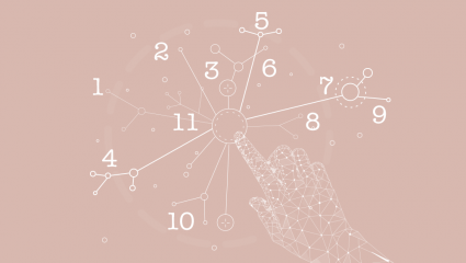 numbers graphic counting to 11