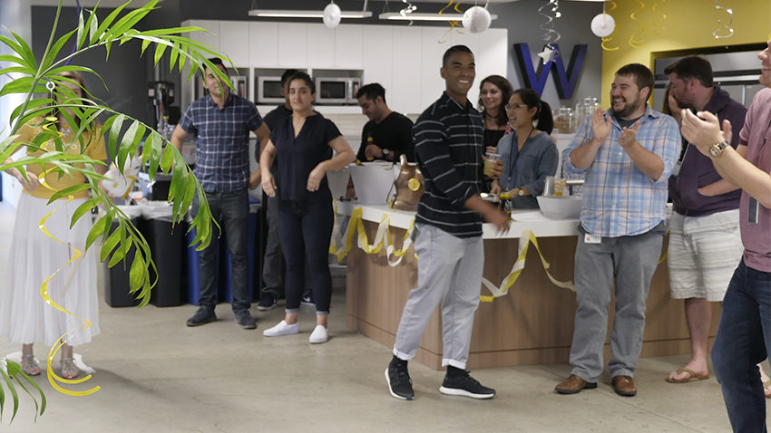 Wpromote team celebration