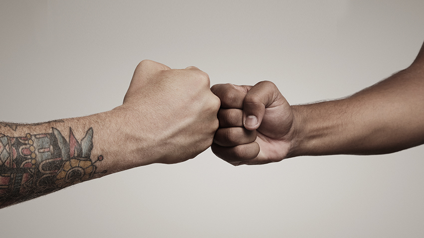 Fist bump
