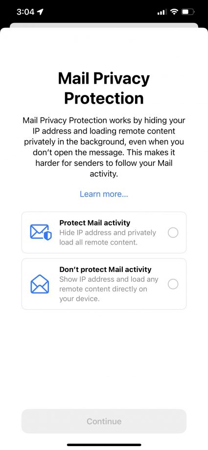 wwdc mail privacy protection