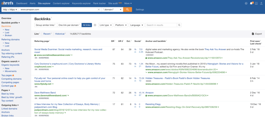 19-ahrefs backlinks overview