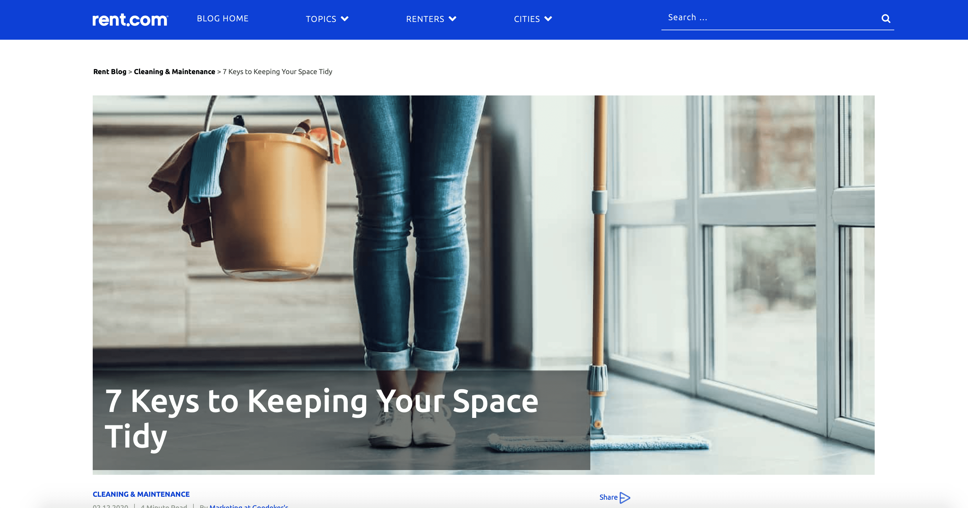 rent.com blog content