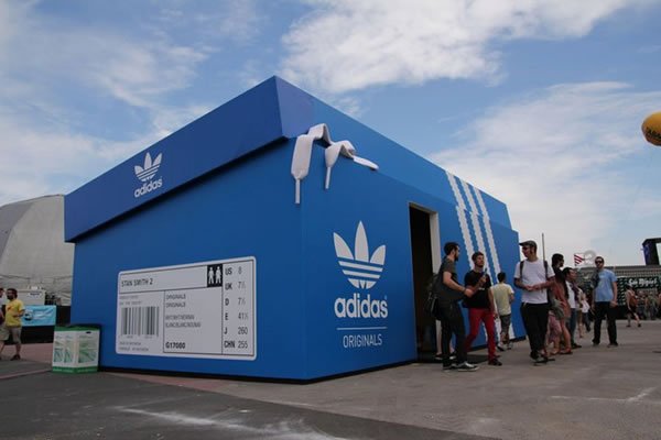 adidas shoe box building