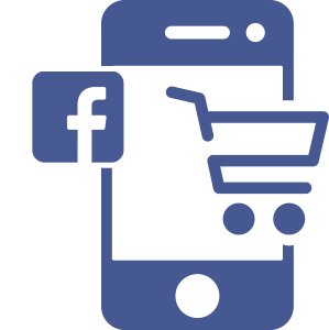 online shopping facebook graphic