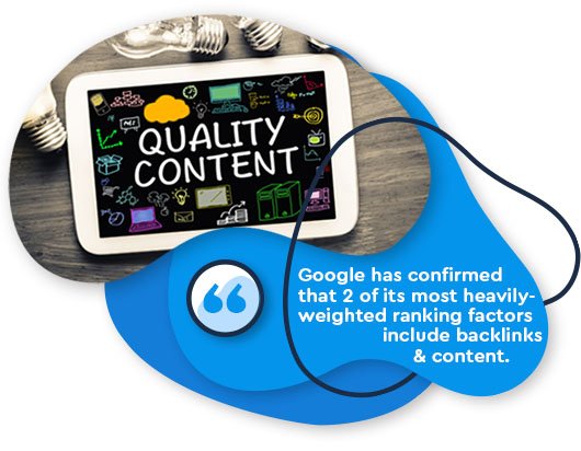 google quality content quote