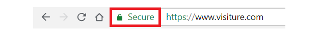 visiture url secure ssl highlight