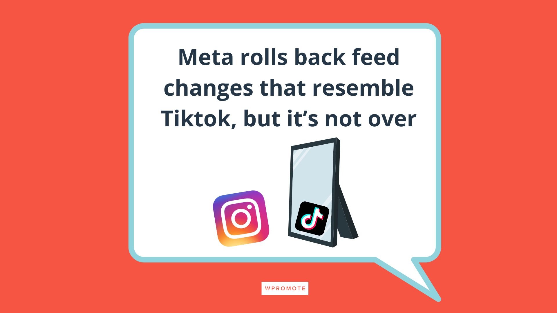Meta rolls back feed changes that resemble Tiktok, but it's not over