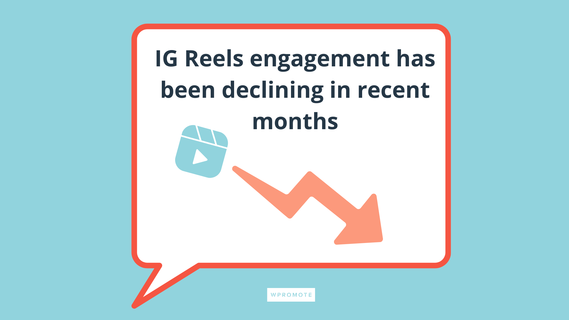 IG reel declining