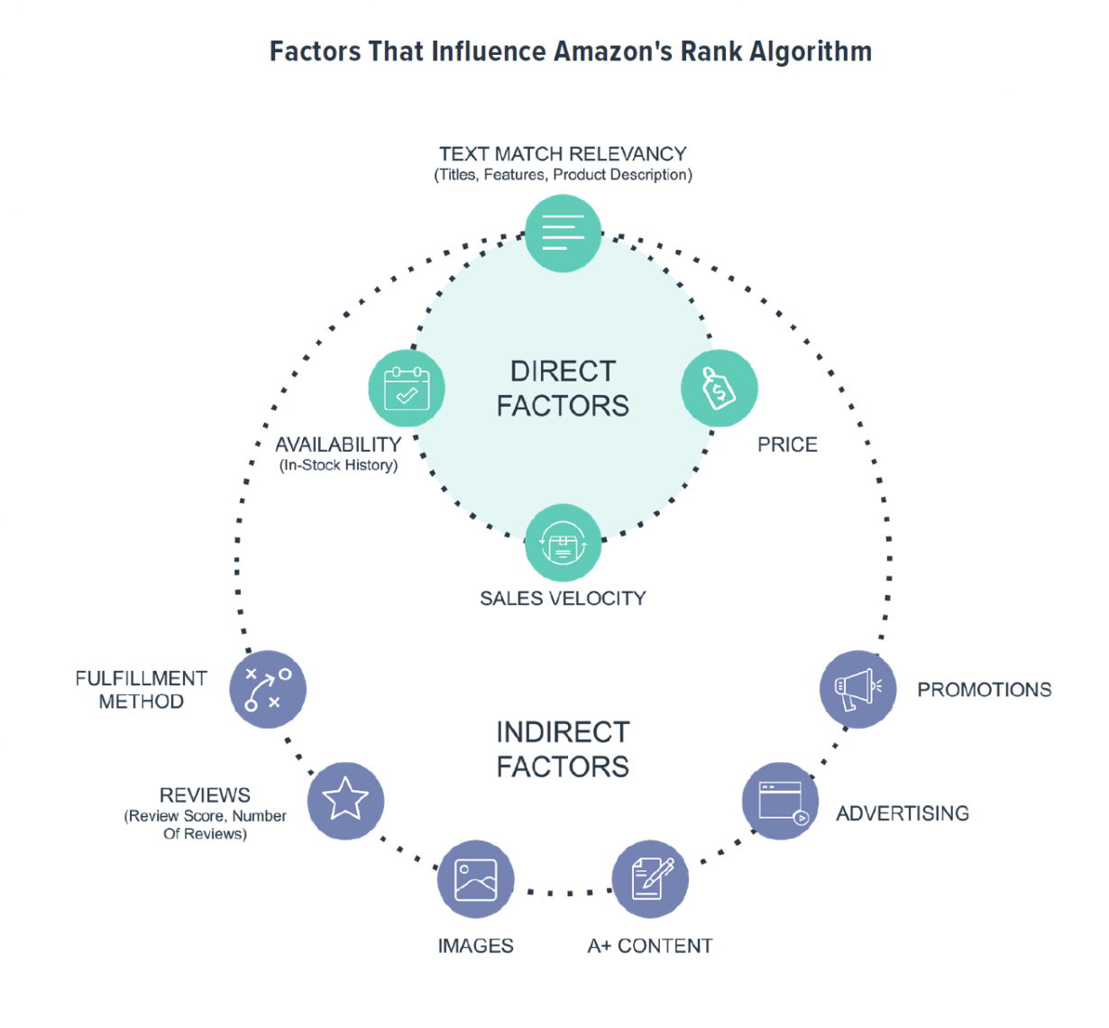 Factors that influence Amazon's Rank Algorithm