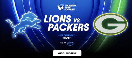 Thursday Night Football on Amazon Prime homepage