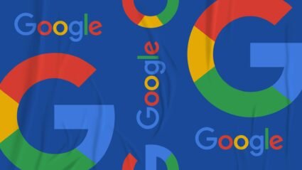 Google logos overlapping