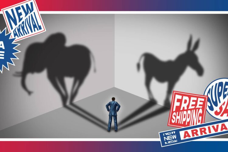 A man looking at a horse shadow.