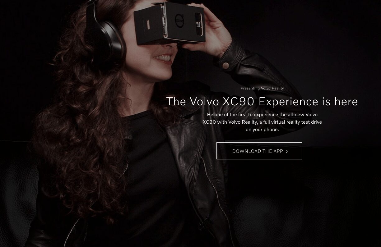 Volvo VR Experience