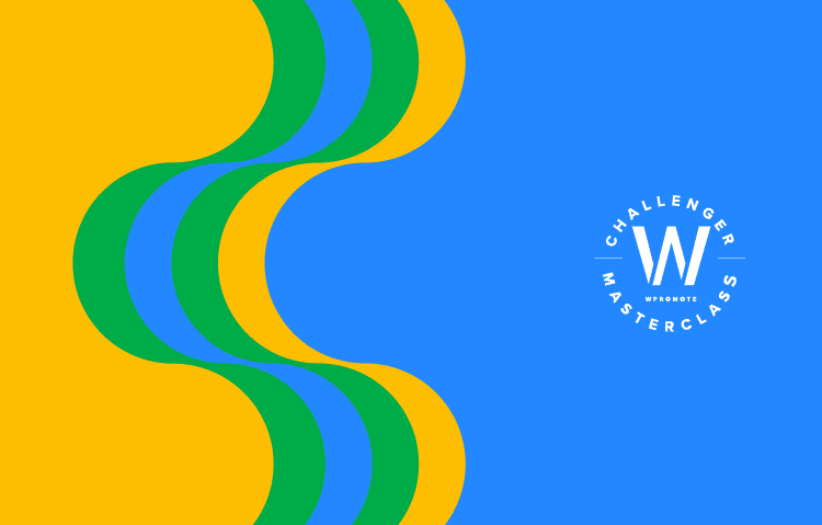 A blue and green background with yellow and green circles.