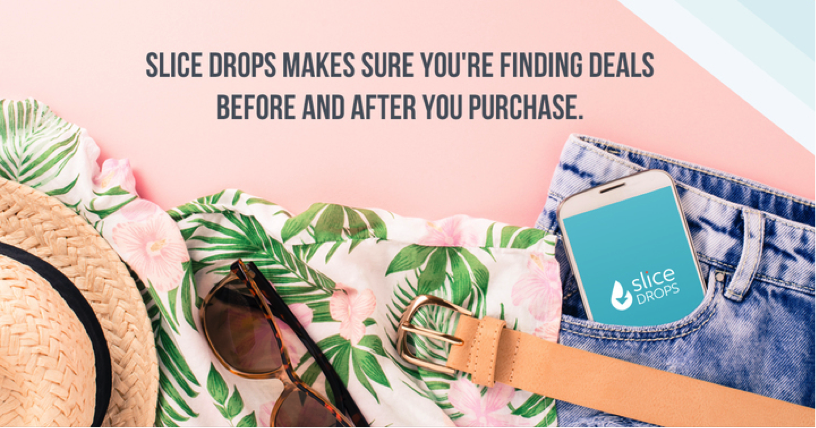 swimsuit sunglasses ad for slide drops