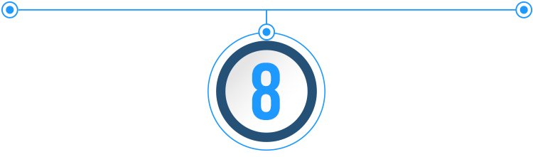 Marketing divider eight