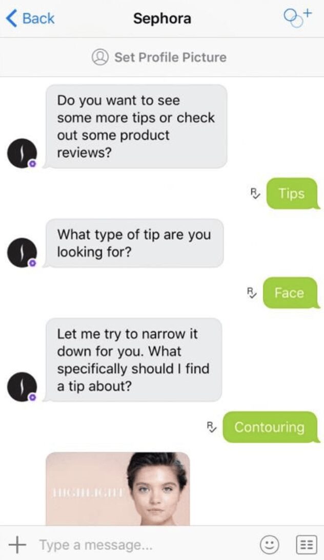 sephora tips screenshot