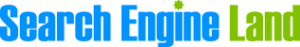 Search Engine Land logo with the words "Search Engine" in blue and "Land" in green, featuring a small green maple leaf above the "i" in "Engine".