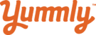 The image shows the Yummly logo with the word "Yummly" in bold, orange, cursive letters on a white background.
