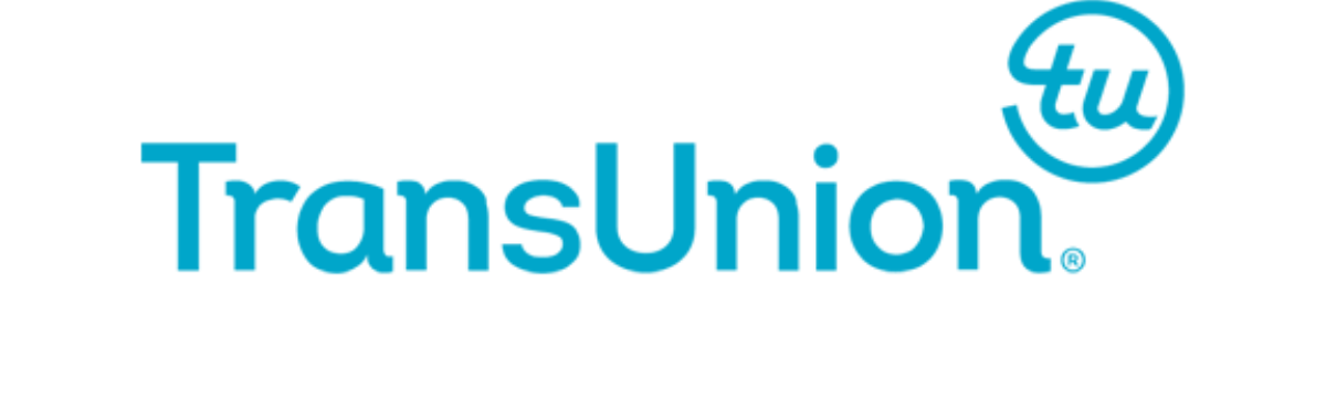 TransUnion logo featuring the company name in blue text with a stylized "tu" inside a circle in the upper right corner, reflecting a trusted partner for full-funnel marketing solutions.