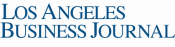 Los Angeles Business Journal logo in blue serif font on a light background.